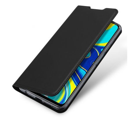 Púzdro knižkové DUX DUCIS PRO SKIN SERIES pre XIAOMI REDMI NOTE 9S - čierne