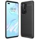 Púzdro CARBON CASE pre HUAWEI P40 PRO - čierne
