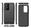 Púzdro CARBON CASE pre HUAWEI P40 PRO - čierne