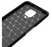 Púzdro CARBON CASE pre XIAOMI REDMI NOTE 9S - čierne