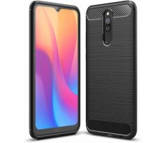 Púzdro CARBON CASE pre XIAOMI REDMI 8 - čierne