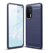 Púzdro CARBON CASE pre HUAWEI P40 PRO - modré