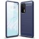 Púzdro CARBON CASE pre HUAWEI P40 PRO - modré