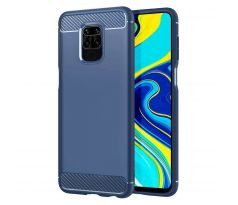 Púzdro CARBON CASE pre XIAOMI REDMI NOTE 9 - modré