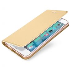 Púzdro knižkové DUX DUCIS PRO SKIN SERIES pre APPLE IPHONE 6/6S - zlaté