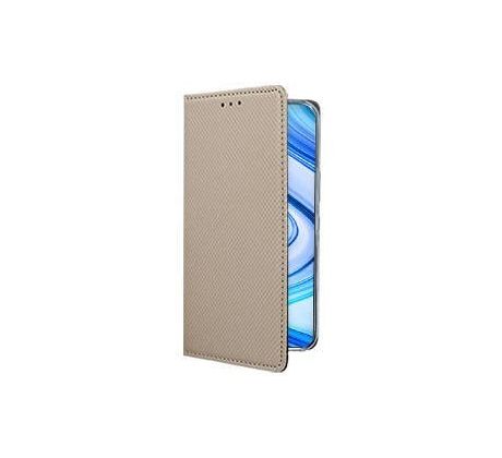 Púzdro knižkové SMART BOOK CASE pre XIAOMI REDMI NOTE 9S - zlaté