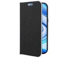 Púzdro knižkové LUNA BOOK CARBON pre XIAOMI REDMI NOTE 9S - čierne