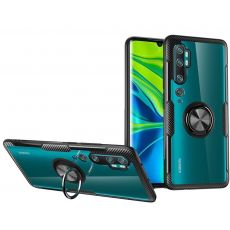 Púzdro CARBON RING CASE  pre XIAOMI Mi 10/Mi 10 Pro - čierne