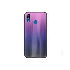 Púzdro GRADIENT GLASS CASE pre HUAWEI HONOR 9X - fialové