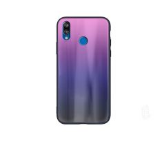 Púzdro GRADIENT GLASS CASE pre HUAWEI HONOR 9X - fialové