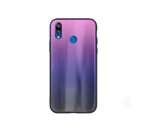 Púzdro GRADIENT GLASS CASE pre HUAWEI HONOR 9X - fialové