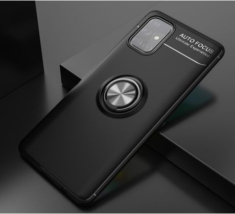 Púzdro RING CASE  pre SAMSUNG GALAXY A71 (A715F) - čierne