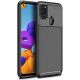 Púzdro FOCUS CARBON CASE pre SAMSUNG GALAXY A21s (A217F) - čierne