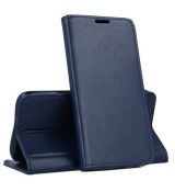 Púzdro knižkové diárové MAGNET BOOK pre MOTOROLA MOTO E6 PLUS - tmavo modré