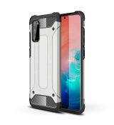 Púzdro ARMOR NEO CASE pre SAMSUNG GALAXY A41 (A415F) - strieborné