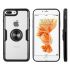 Púzdro CARBON RING CASE  pre APPLE IPHONE 6/6S 4,7" - čierne