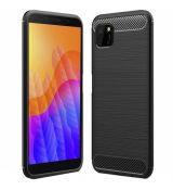 Púzdro CARBON CASE pre HUAWEI Y5p - čierne