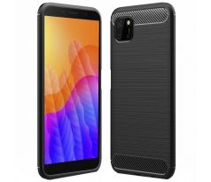 Púzdro CARBON CASE pre HUAWEI Y5p - čierne