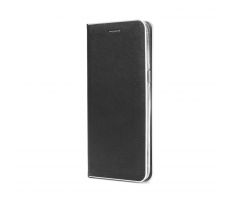 Púzdro knižkové LUNA BOOK SILVER pre HUAWEI P SMART (2020) - čierne