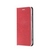 Púzdro knižkové LUNA BOOK SILVER  pre HUAWEI P40 LITE E - červené