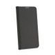 Púzdro knižkové LUNA BOOK CARBON  pre HUAWEI P40 LITE  - čierne