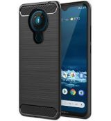 Púzdro FORCELL CARBON pre NOKIA 5.3 - čierne