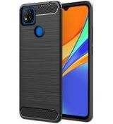 Púzdro FORCELL CARBON pre XIAOMI REDMi 9C - čierne
