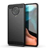 Púzdro CARBON CASE pre XIAOMI POCOPHONE F2 PRO - čierne