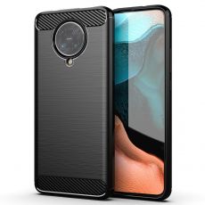 Púzdro CARBON CASE pre XIAOMI POCOPHONE F2 PRO - čierne