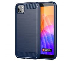 Púzdro CARBON CASE pre HUAWEI Y5p - modré