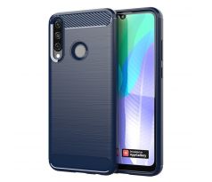 Púzdro CARBON CASE pre HUAWEI Y6p - modré