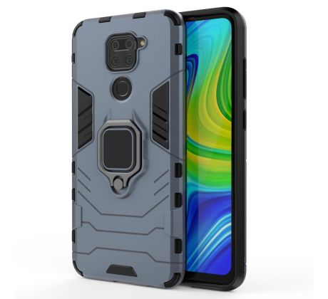 Púzdro ARMOR RING CASE  pre XIAOMI REDMI NOTE 9 - modré