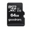 Pamäťová karta GOODRAM MICRO SDXC  64GB class 10 UHS I 100mb/s - s adaptérom