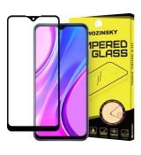 Tvrdené sklo WOZINSKY 5D FULL COVER (full glue) 9H PRO (TG) pre XIAOMI REDMi 9 - čierne