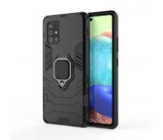 Púzdro ARMOR RING CASE pre SAMSUNG GALAXY A71 5G (A716F) - čierne