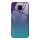 Púzdro GRADIENT GLASS CASE pre XIAOMI REDMI NOTE 9S - zeleno fialová