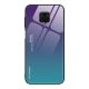 Púzdro GRADIENT GLASS CASE pre XIAOMI REDMI NOTE 9S - zeleno fialová