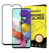 Tvrdené sklo WOZINSKY 5D FULL COVER (full glue) 9H PRO (TG) pre SAMSUNG GALAXY A71 (A715F) - čierne
