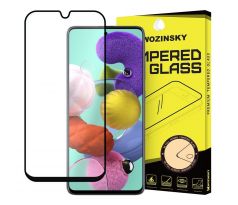 Tvrdené sklo WOZINSKY 5D FULL COVER (full glue) 9H PRO (TG) pre SAMSUNG GALAXY A71 (A715F) - čierne