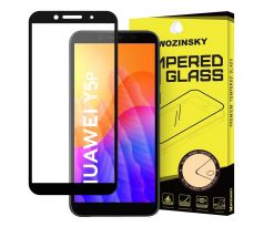 Tvrdené sklo WOZINSKY 5D FULL COVER (full glue) 9H PRO (TG) pre HUAWEI Y5p - čierne