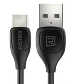 Kábel REMAX LESU  USB - Typ C 1m - čierny