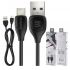 Kábel REMAX LESU  USB - Typ C 1m - čierny
