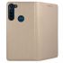 Púzdro knižkové SMART BOOK CASE pre MOTOROLA MOTO G8 POWER - zlaté