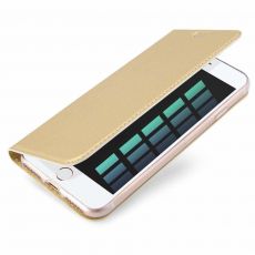 Púzdro knižkové DUX DUCIS PRO SKIN SERIES pre APPLE IPHONE 7/8/SE 2020 - zlaté