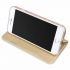 Púzdro knižkové DUX DUCIS PRO SKIN SERIES pre APPLE IPHONE 7/8/SE 2020 - zlaté