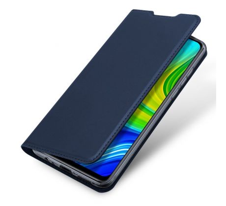 Púzdro knižkové DUX DUCIS PRO SKIN SERIES pre XIAOMI REDMI NOTE 9 - modré