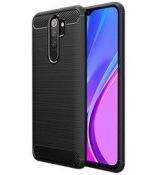 Púzdro FORCELL CARBON pre XIAOMI REDMi 9 - čierne
