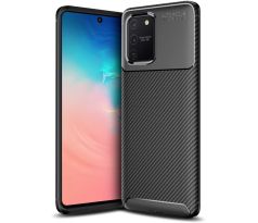 Púzdro FOCUS CARBON CASE pre SAMSUNG GALAXY S10 LITE (G770F) - čierne