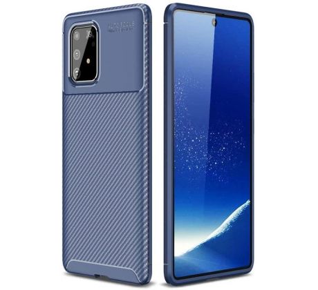 Púzdro FOCUS CARBON CASE pre SAMSUNG GALAXY S10 LITE (G770F) - modré