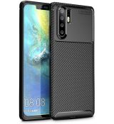 Púzdro FOCUS CARBON CASE pre HUAWEI P30 PRO - čierne